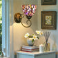 CDH Tiffany Wall Lights with 16cm Shade (26002PW)