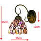 CDH Tiffany Wall Lights with 16cm Shade (26002PW)
