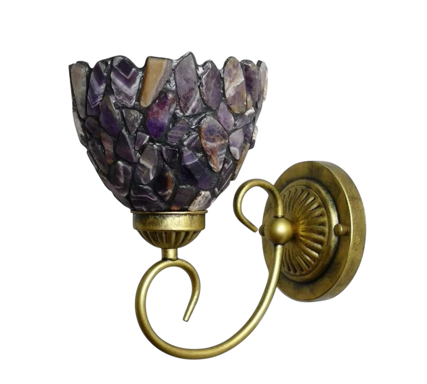 CDH Tiffany Wall Lights with 16cm Shade (26002PW)