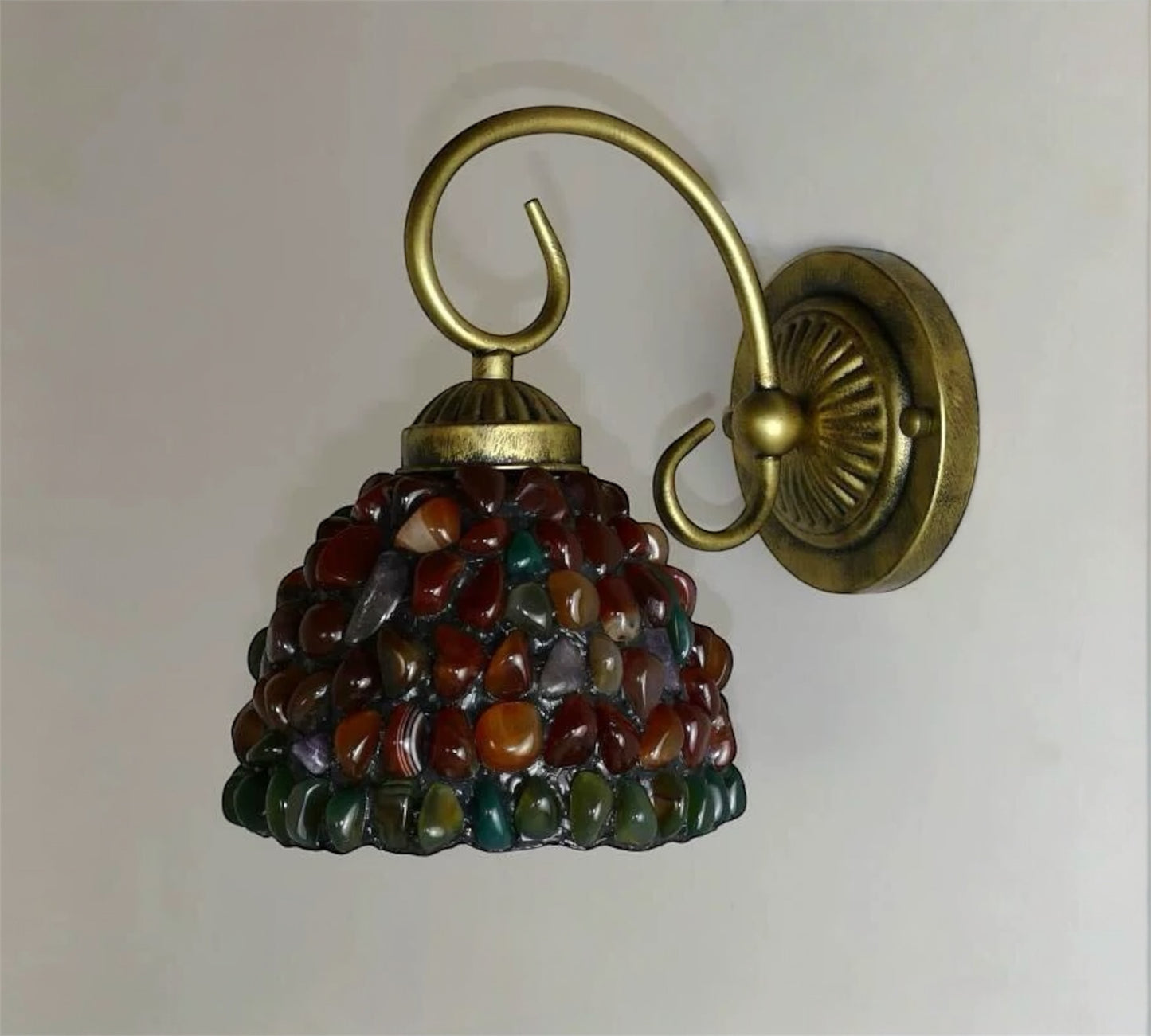 CDH Tiffany Wall Lights with 16cm Shade (26002RW)