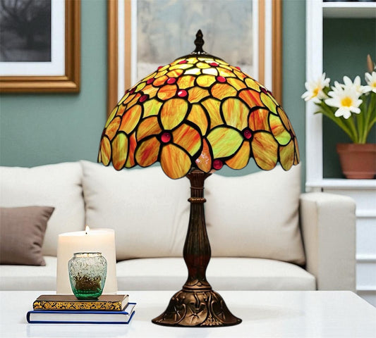 CDH 12" Tiffany Table Lamp (12007）