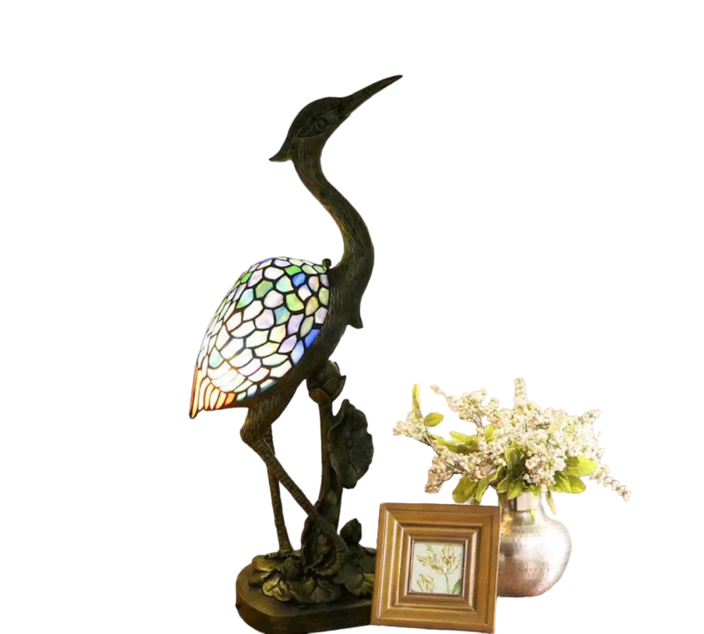 CDH Tiffany Lucky Crane 22x55cm (15072)