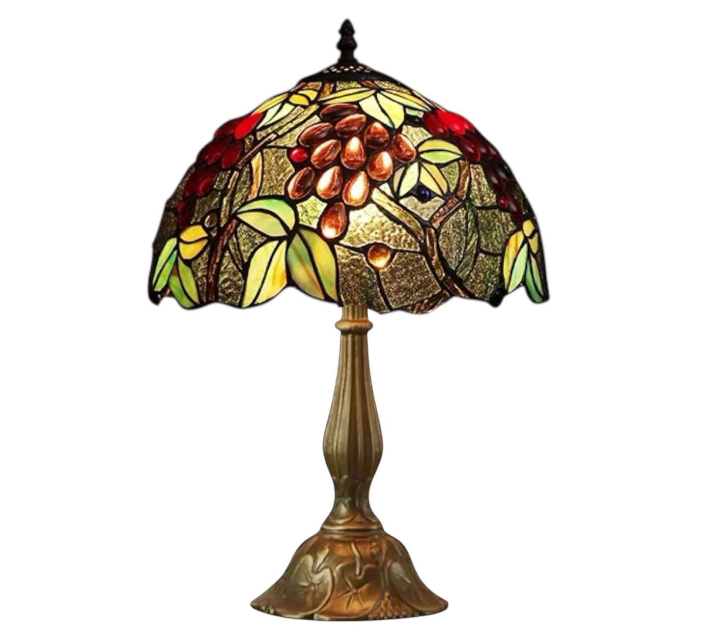 CDH 12" Tiffany Table Lamp (12059AS)