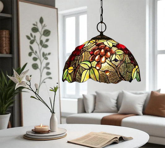 CDH 12" Tiffany Pendant Lamp 30cm shade (12059PC)
