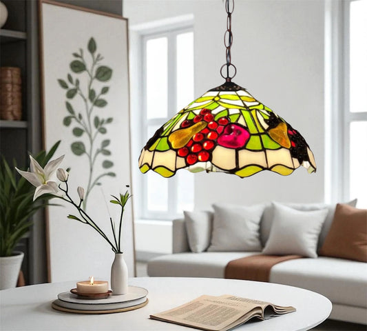CDH 12" Tiffany Pendant Lamp 30cm shade (12729C)