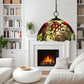 CDH 12" Tiffany Pendant Lamp 30cm shade (16059PC)