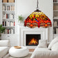 CDH 12" Tiffany Pendant Lamp 30cm shade (12076TC)