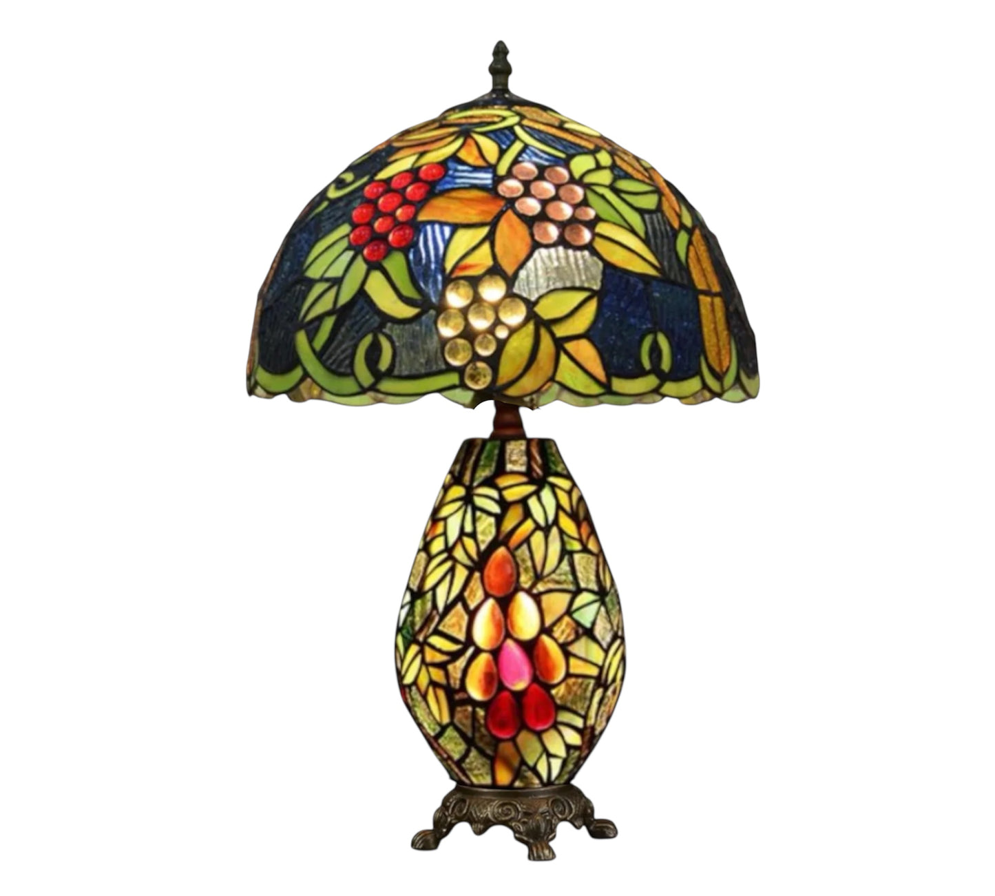 CDH 12" Tiffany Table Lamp (12099A)