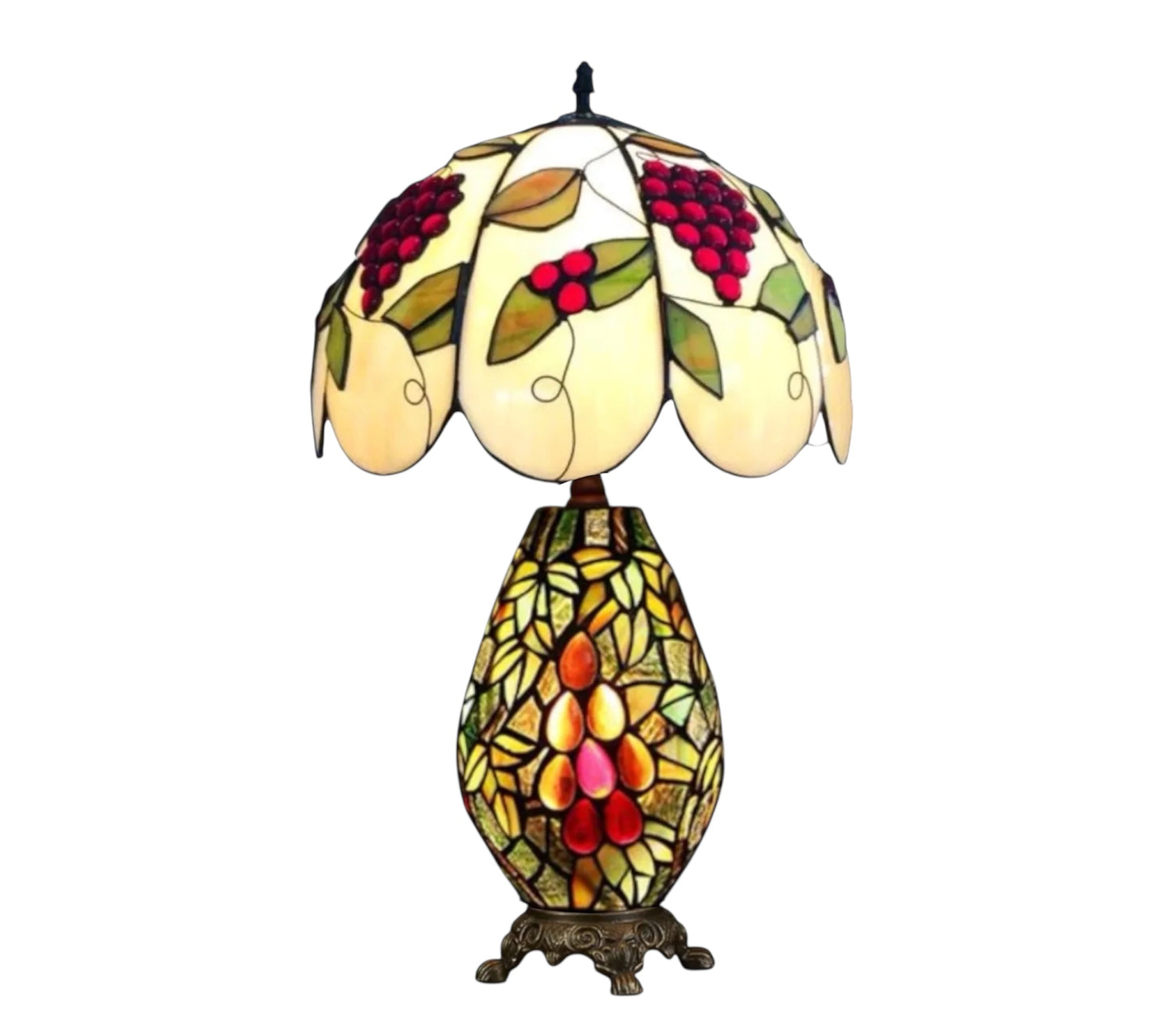 CDH 12" Tiffany Table Lamp (12722A)