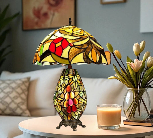 CDH 12" Tiffany Table Lamp (12727A)