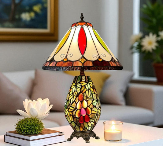 CDH 12" Tiffany Table Lamp (12002A)