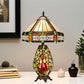CDH 12" Tiffany Table Lamp (12004A)