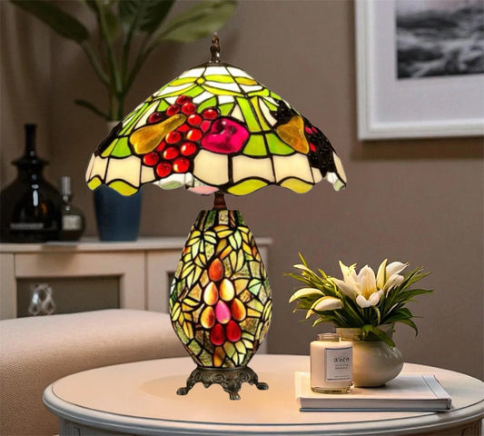 CDH 12" Tiffany Table Lamp (12729A)