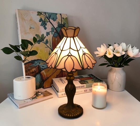 CDH 10" Tiffany Table Lamp with 20cm Shade (12300S)