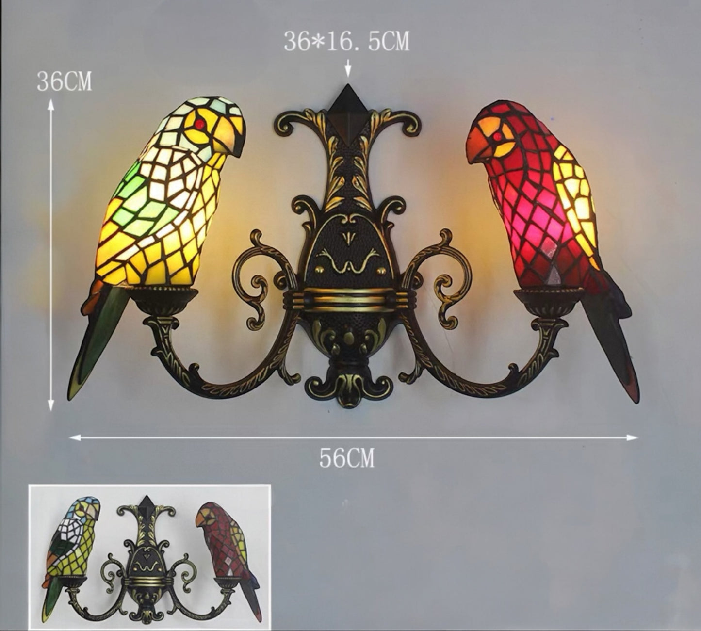 CDH Tiffany Wall Lights (26050W)