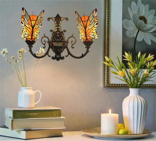 CDH Tiffany Wall Lights (26016WOD)