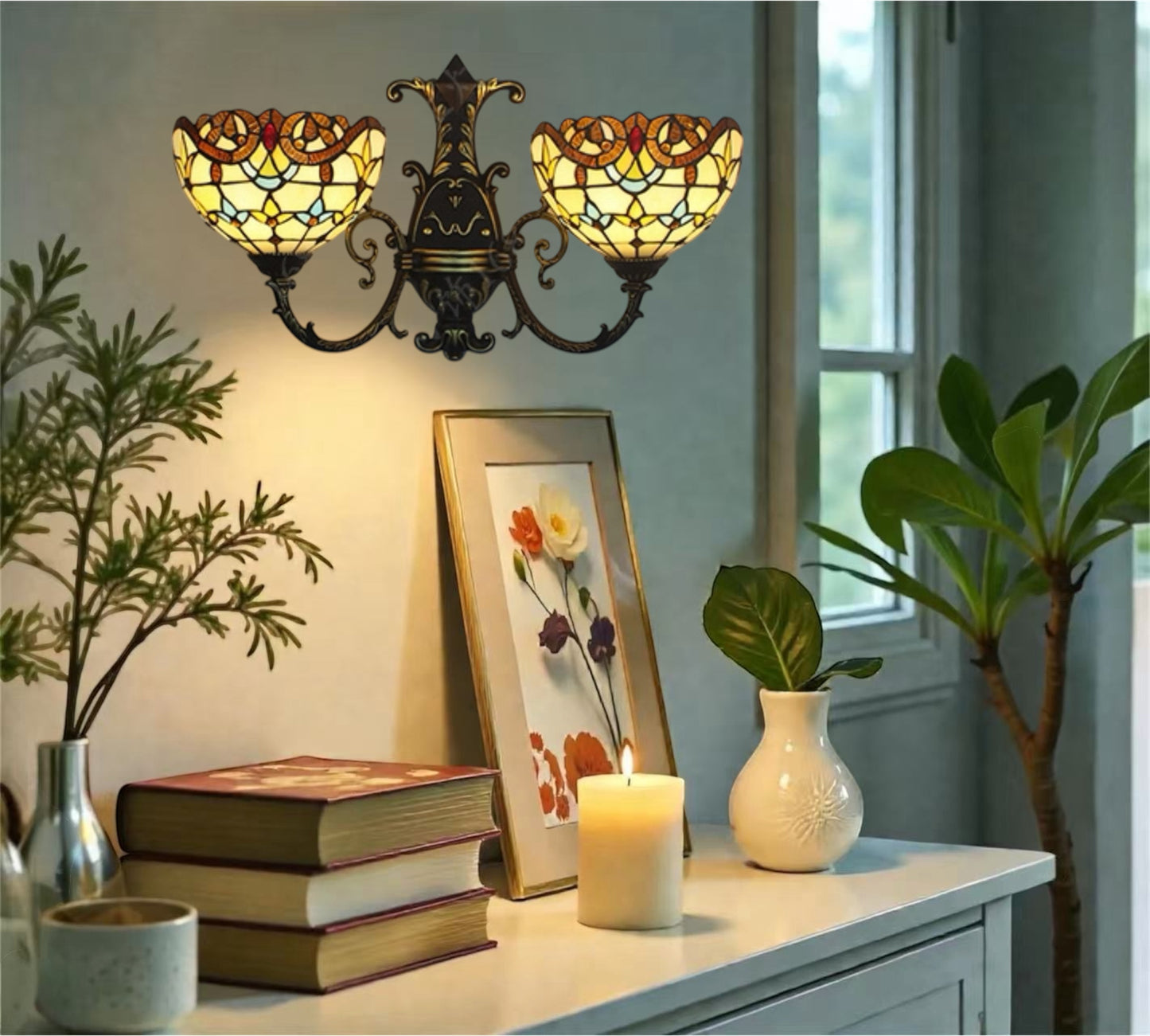 CDH Tiffany Wall Lights (26061W)