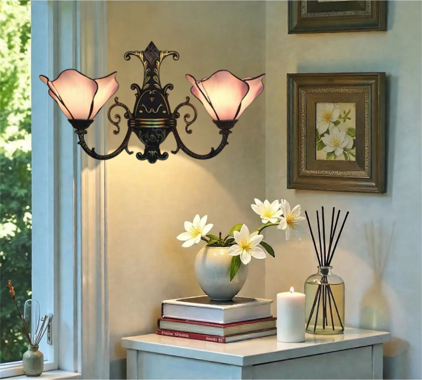 CDH Tiffany Wall Lights (26058W)