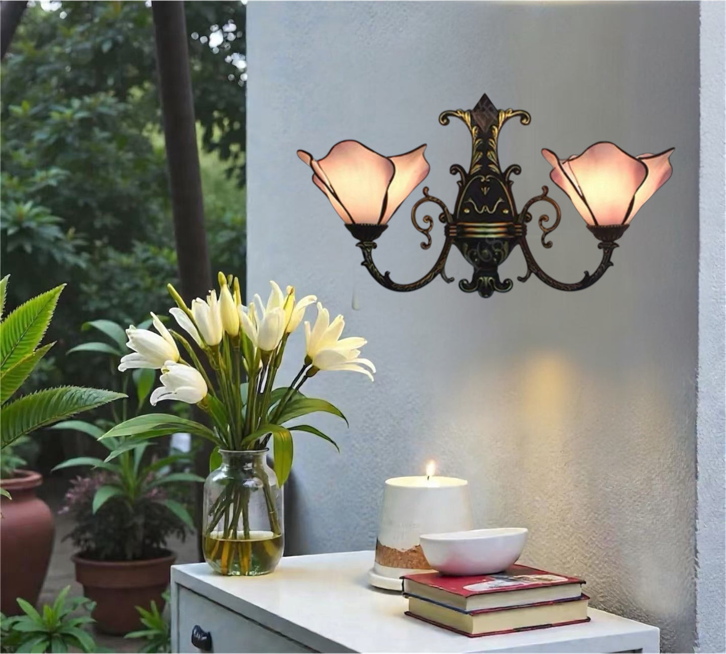CDH Tiffany Wall Lights (26058W)