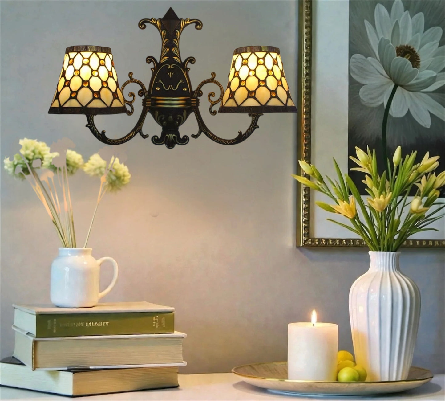 CDH Tiffany Wall Lights (26052W)