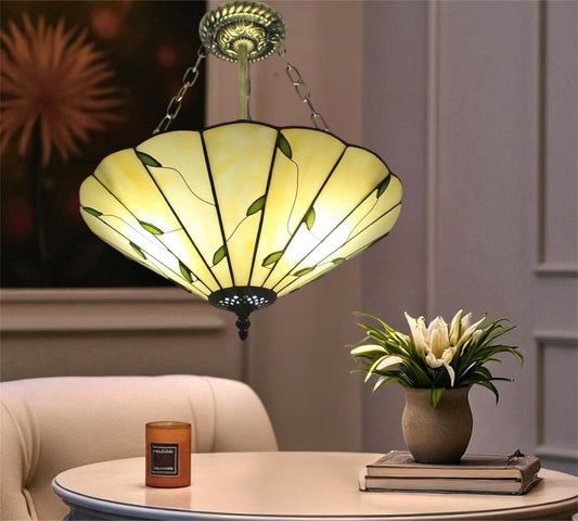 CDH 16" Tiffany Upright Lamp 40cm shade (16405XR)