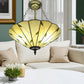 CDH 16" Tiffany Upright Lamp 40cm shade (16405XR)