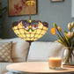 CDH 16" Tiffany Upright Lamp 40cm shade (16405XR)