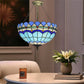 CDH 16" Tiffany Upright Lamp 40cm shade (16010CR)