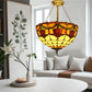 CDH 16" Tiffany Upright Lamp 40cm shade (15032CR)