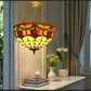 CDH 16" Tiffany Upright Lamp 40cm shade (15032CR)