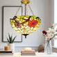 CDH 16" Tiffany Upright Lamp 40cm shade (11002XCR)