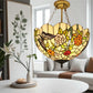 CDH 16" Tiffany Upright Lamp 40cm shade (16032CR)