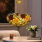 CDH 16" Tiffany Upright Lamp 40cm shade (13004XCR)