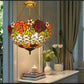 CDH 16" Tiffany Upright Lamp 40cm shade (11005XCR)