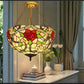 CDH 16" Tiffany Upright Lamp 40cm shade (11007XCR)