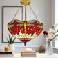 CDH 16" Tiffany Upright Lamp 40cm shade (23002RX)