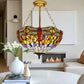 CDH 16" Tiffany Upright Lamp 40cm shade (16031CR)