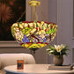 CDH 16" Tiffany Upright Lamp 40cm shade (16941CR)