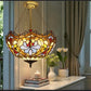 CDH 18" XLARGE Tiffany Upright Lamp 46cm shade (19029CR)