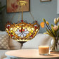 CDH 18" XLARGE Tiffany Upright Lamp 46cm shade (19029CR)