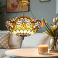 CDH 18" XLARGE Tiffany Upright Lamp 46cm shade (19019CR)