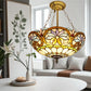 CDH 18" XLARGE Tiffany Upright Lamp 46cm shade (19019CR)