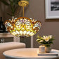 CDH 18" XLARGE Tiffany Upright Lamp 46cm shade (19019CR)