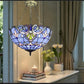 CDH 18" XLARGE Tiffany Upright Lamp 46cm shade (19017CR)