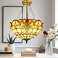 CDH 16" Tiffany Upright Lamp 40cm shade (16025CR)