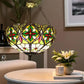 CDH 16" Tiffany Upright Lamp 40cm shade (11008XCR)