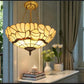CDH 16" Tiffany Upright Lamp 40cm shade (11009XCR)