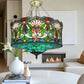 CDH 18" XLARGE Tiffany Upright Lamp 46cm shade (19001CR)