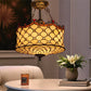 CDH 18" XLARGE Tiffany Upright Lamp 46cm shade (19009CR)