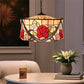 CDH 18" XLARGE Tiffany Pendant Lamp 46cm shade (19008C)
